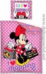 Pościel licencyjna Minnie Mouse I love shopping 160/200